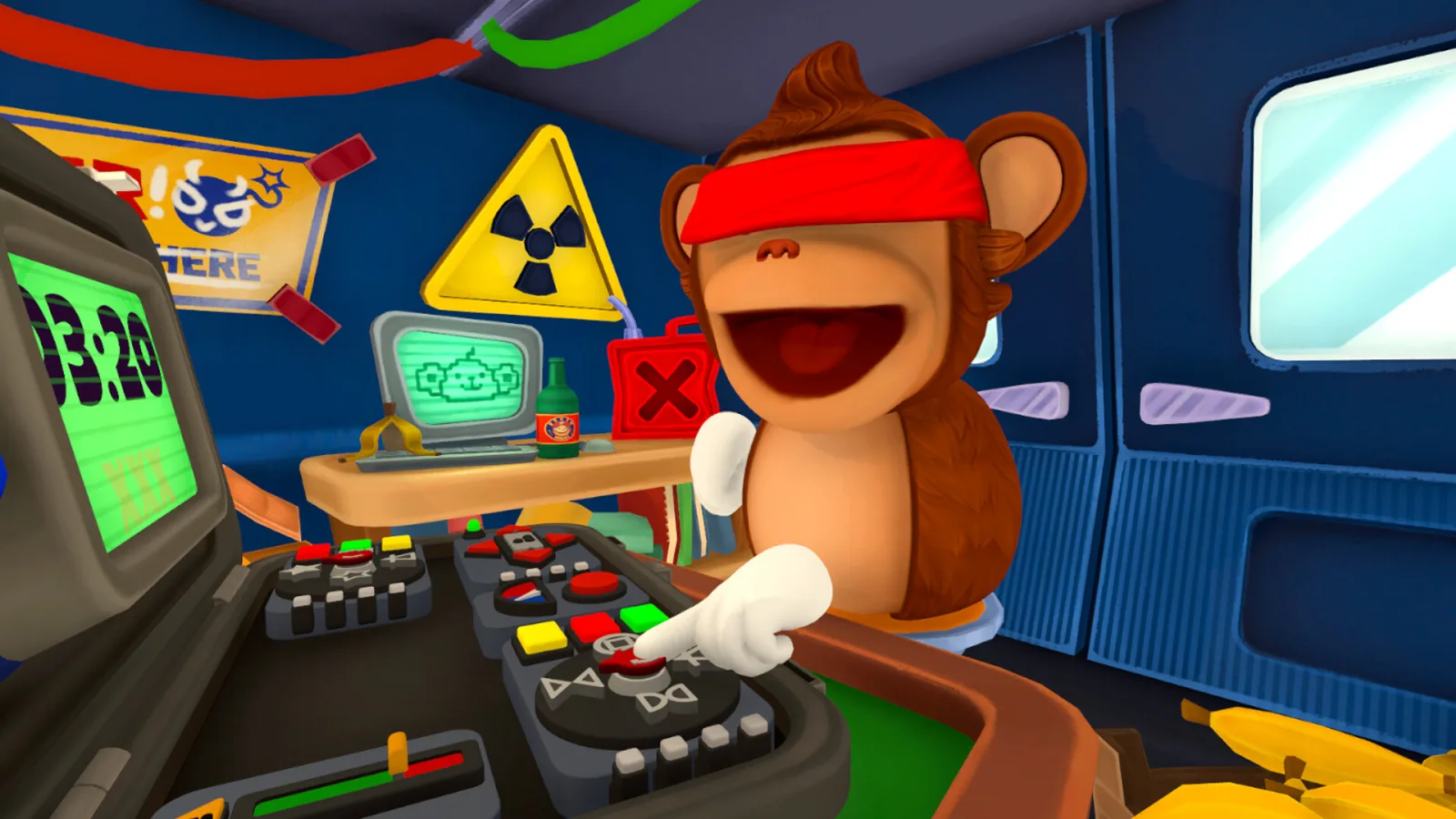 玩家读取炸弹模块的 BOMBANANA 官方 Steam 截图